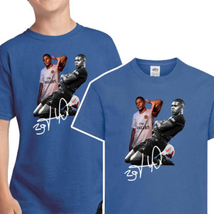 Koszulka DZIECIĘCA Piłkarska MBAPPE Wzory - 134 cm