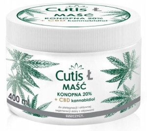 Cutis Ł Maść konopna na łuszczycę 400 ml