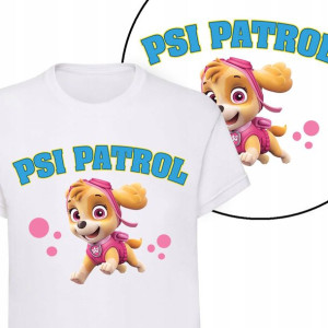 KOSZULKA DZIECIĘCA PSI PATROL Wiele Wzorów - 86cm