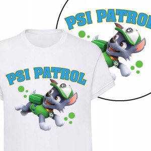 KOSZULKA DZIECIĘCA PSI PATROL Wiele Wzorów - 98cm