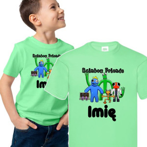 Koszulka DZIECIĘCA Rainbow FRIENDS ROBLOX - 110 cm