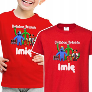 Koszulka DZIECIĘCA Rainbow FRIENDS ROBLOX - 146 cm