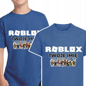 KOSZULKA DZIECIĘCA ROBLOX Twoje IMIĘ Wzory 122 cm