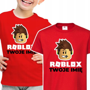KOSZULKA DZIECIĘCA ROBLOX Twoje IMIĘ Wzory 134 cm