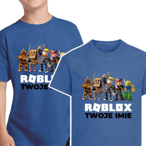 KOSZULKA DZIECIĘCA ROBLOX Twoje IMIĘ Wzory 134 cm