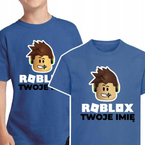 KOSZULKA DZIECIĘCA ROBLOX Twoje IMIĘ Wzory 146 cm