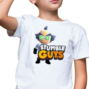 Koszulka Dziecięca Stumble Guys Mix Wzory - 110 Cm