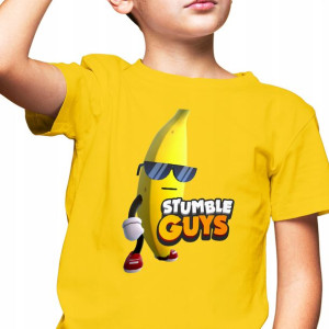 Koszulka Dziecięca Stumble Guys Mix Wzory - 122 Cm