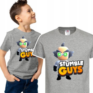 Koszulka Dziecięca Stumble Guys Mix Wzory - 134 Cm