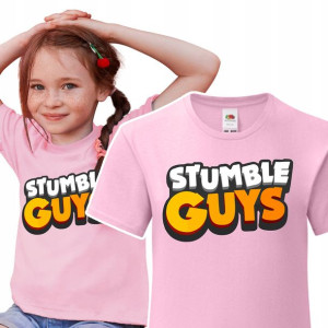 Koszulka Dziecięca Stumble Guys Mix Wzory - 146 Cm
