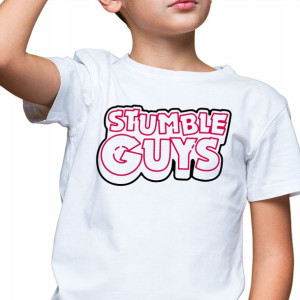 Koszulka Dziecięca Stumble Guys Mix Wzory - 158 Cm