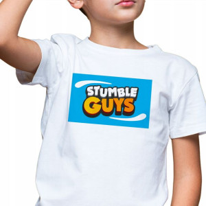 Koszulka Dziecięca Stumble Guys Mix Wzory - 98 Cm