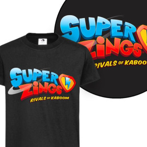 Koszulka dziecięca SUPER ZINGS Różne WZORY - 134cm