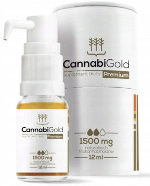 Cannabi Gold Olejek konopny 1500mg CBD 15% Premium