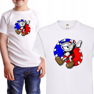 Koszulka Dziecięca Wiele Wzorów Cuphead - 146 Cm