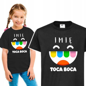 Koszulka Dziecięca Własne Imię Toca Boca - 134 Cm