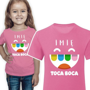 Koszulka Dziecięca Własne Imię Toca Boca - 134 Cm