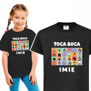 Koszulka Dziecięca Własne Imię Toca Boca - 134 Cm