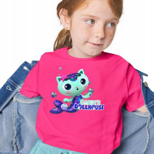 Koszulka Kid KOCI Domek GABI Wiele WZORÓW - 110 cm