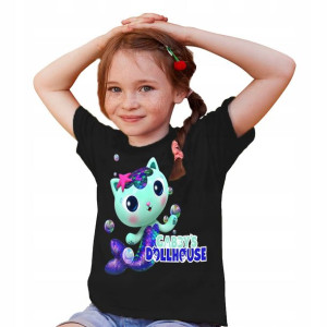 Koszulka KID KOCI Domek GABI Wiele WZORÓW - 98 cm