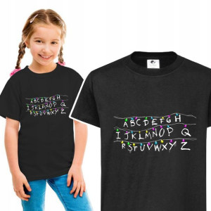 Koszulka T-shirt Dziecięcy Stranger Things 158 Cm