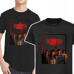 Koszulka T-shirt Dziecięcy Stranger Things 86 Cm