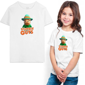 KOSZULKA T-shirt STUMBLE GUYS Różne WZORY - 110 cm