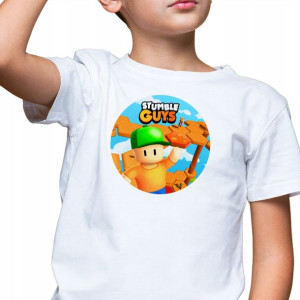 KOSZULKA T-shirt STUMBLE GUYS Różne WZORY - 134 cm