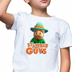 KOSZULKA T-shirt STUMBLE GUYS Różne WZORY - 98 cm