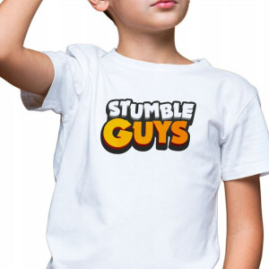 KOSZULKA Tshirt Wiele WZORÓW STUMBLE GUYS - 146 cm