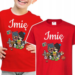 T-SHIRT dla DZIECI TOCA BOCA Własne IMIĘ - 146 cm