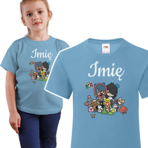 T-SHIRT dla DZIECI TOCA BOCA Własne IMIĘ - 158 cm
