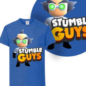 T-shirt Dziecięcy Stumble Guys Mix Wzory - 158 Cm