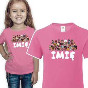 T-SHIRT dziecięcy TOCA BOCA Twoje IMIĘ - 122 cm