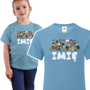 T-SHIRT dziecięcy TOCA BOCA Twoje IMIĘ - 134 cm