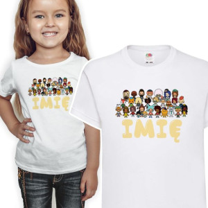 T-SHIRT dziecięcy TOCA BOCA Twoje IMIĘ - 158 cm
