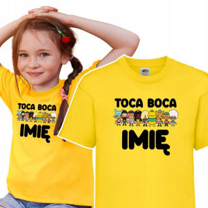T-shirt dziecięcy TOCA BOCA Własny Nadruk - 134 cm