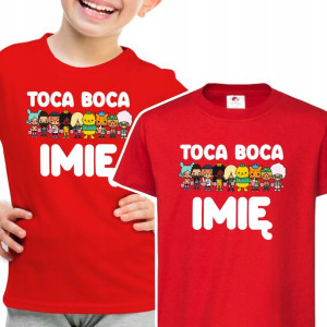 T-shirt dziecięcy TOCA BOCA Własny Nadruk - 134 cm