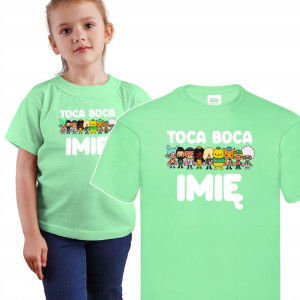 T-shirt dziecięcy TOCA BOCA Własny Nadruk - 158 cm