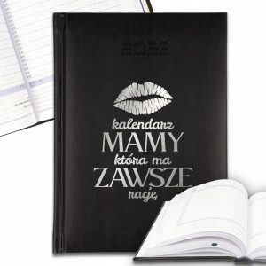KALENDARZ 2023 Mama ma zawsze RACJĘ Wzory SILVER