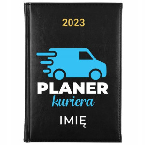 KALENDARZ A5 2023 dla KURIERA Własne IMIĘ Wzory