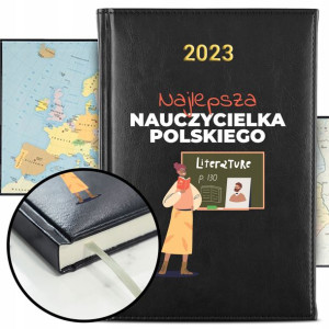 KALENDARZ A5 2023 dla Nauczycielki POLSKIEGO Wzory