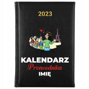 KALENDARZ A5 2023 dla PRZEWODNIKA Własne IMIĘ MiX