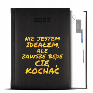 KALENDARZ A5 2023 Dla Ukochanej OSOBY Wzory GOLD