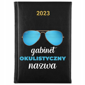 Kalendarz A5 2023 Gabinet Okulistyczny Nazwa Mix