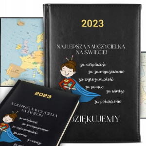 Kalendarz A5 2023 Na Dzień Nauczyciela Mix Wzory