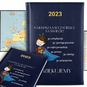 Kalendarz A5 2023 Na Dzień Nauczyciela Mix Wzory