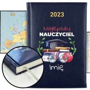 Kalendarz A5 2023 Najlepszy Nauczyciel - Imię