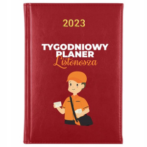 Kalendarz A5 2023 Planer Dla Listonosza Mix Wzory