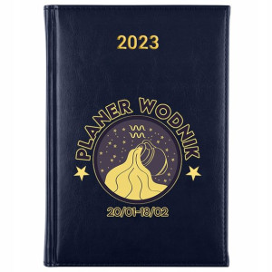 KALENDARZ A5 2023 Planer Książkowy ZNAKI ZODIAKU